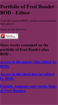 Mobile Screenshot of fredbaudet-editor.com